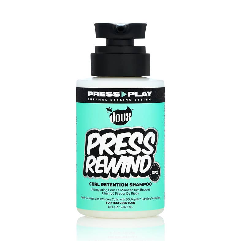 The DOUX Press Play Press Rewind Curl Retention Shampoo