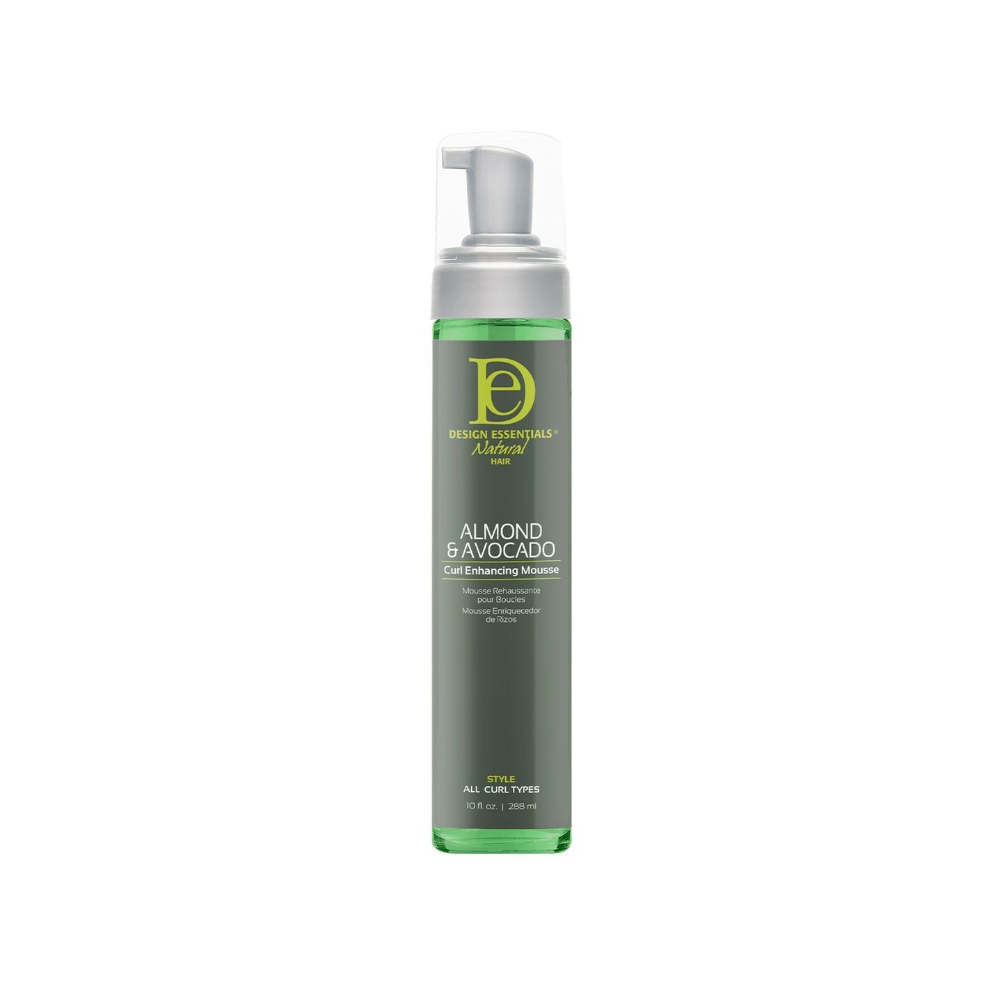 DESIGN ESSENTIALS Almond & Avocado Curl Enhancing Mousse