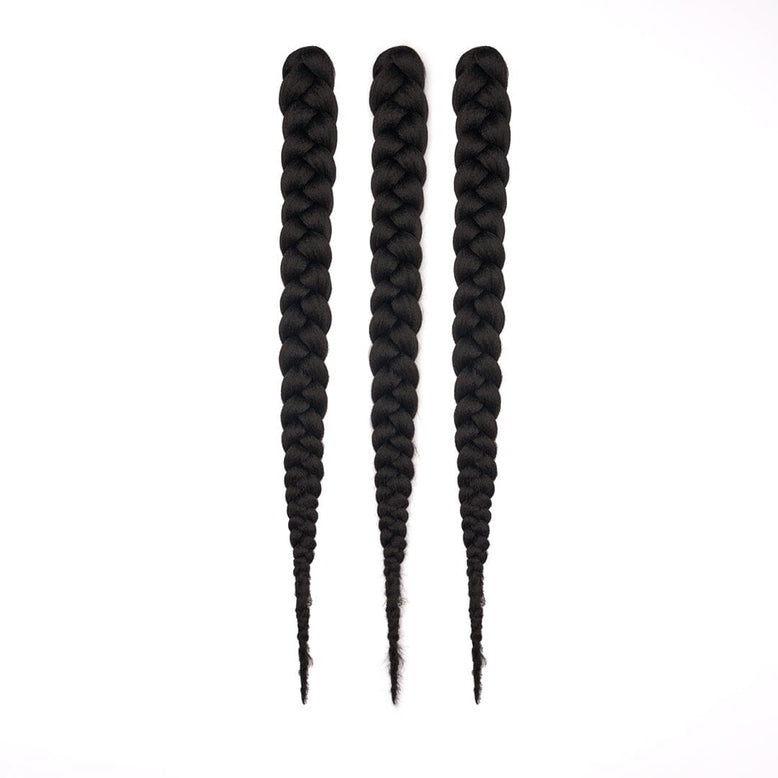 DOSSO BEAUTY 28" 3 Bundle Pack Non-Toxic Hypoallergenic Braiding Hair
