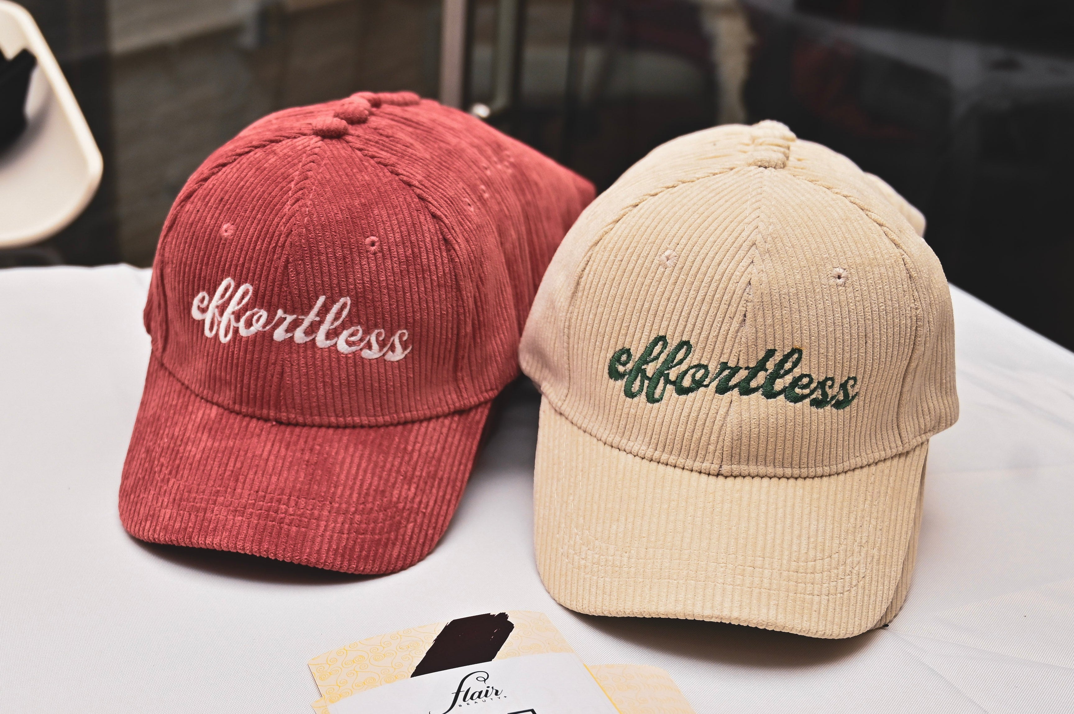 FLAIR "effortless" Corduroy Hat